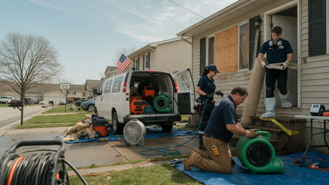 Water Damage Restoration in Payson, IL near me